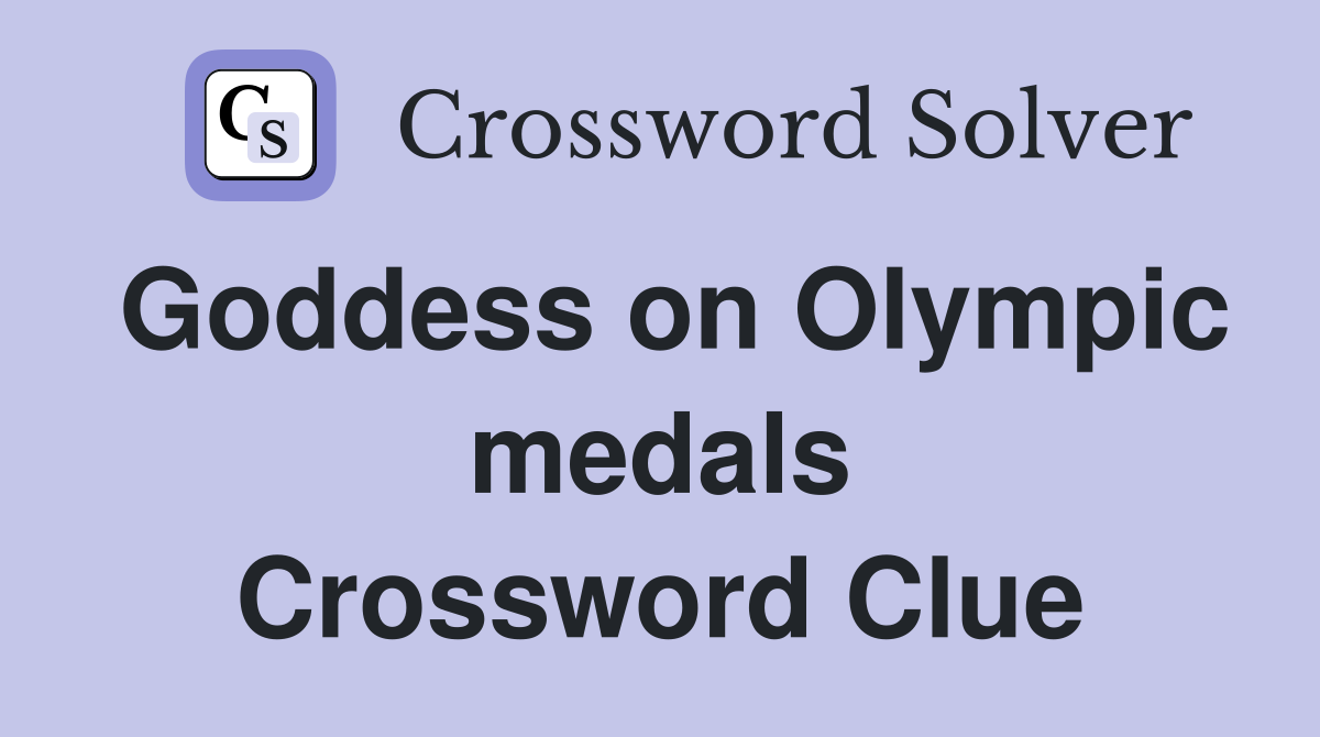 Goddess on olympic medals